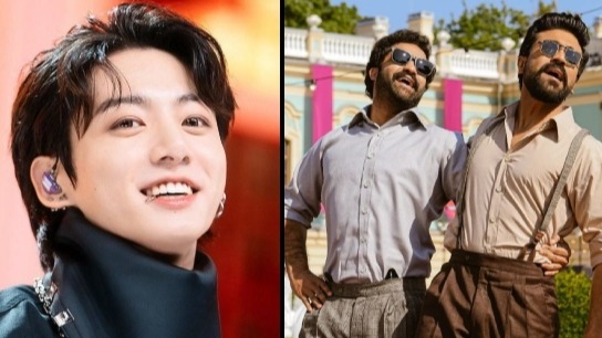 BTS member Jungkook vibes at Naatu Naatu song during his live stream, Watch Video