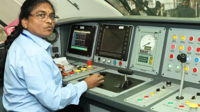 gets its 1st female loco pilot, PM Modi says NariShakti