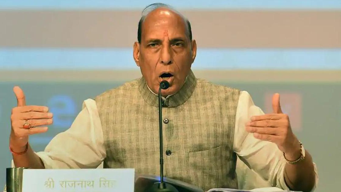 India gave it back to China : Have a look what Rajnath Singh said on Indo-China disput.