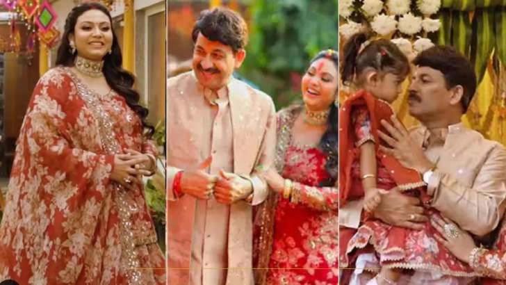 Good news in Tiwari family : Manoj Tiwari to be a father again at 51.