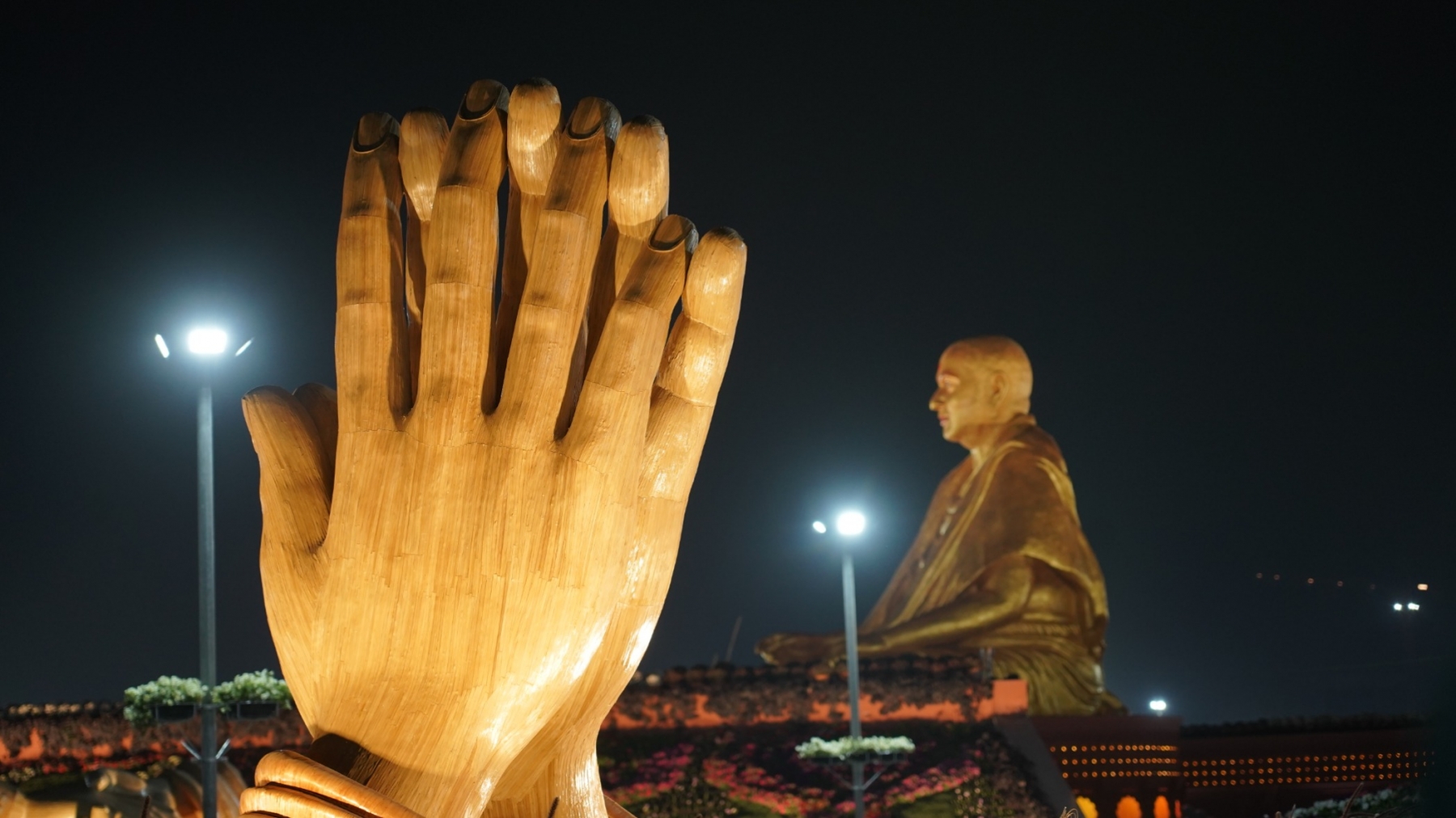 Celebrating Tribal Day at Pramukh Swami Maharaj Nagar.