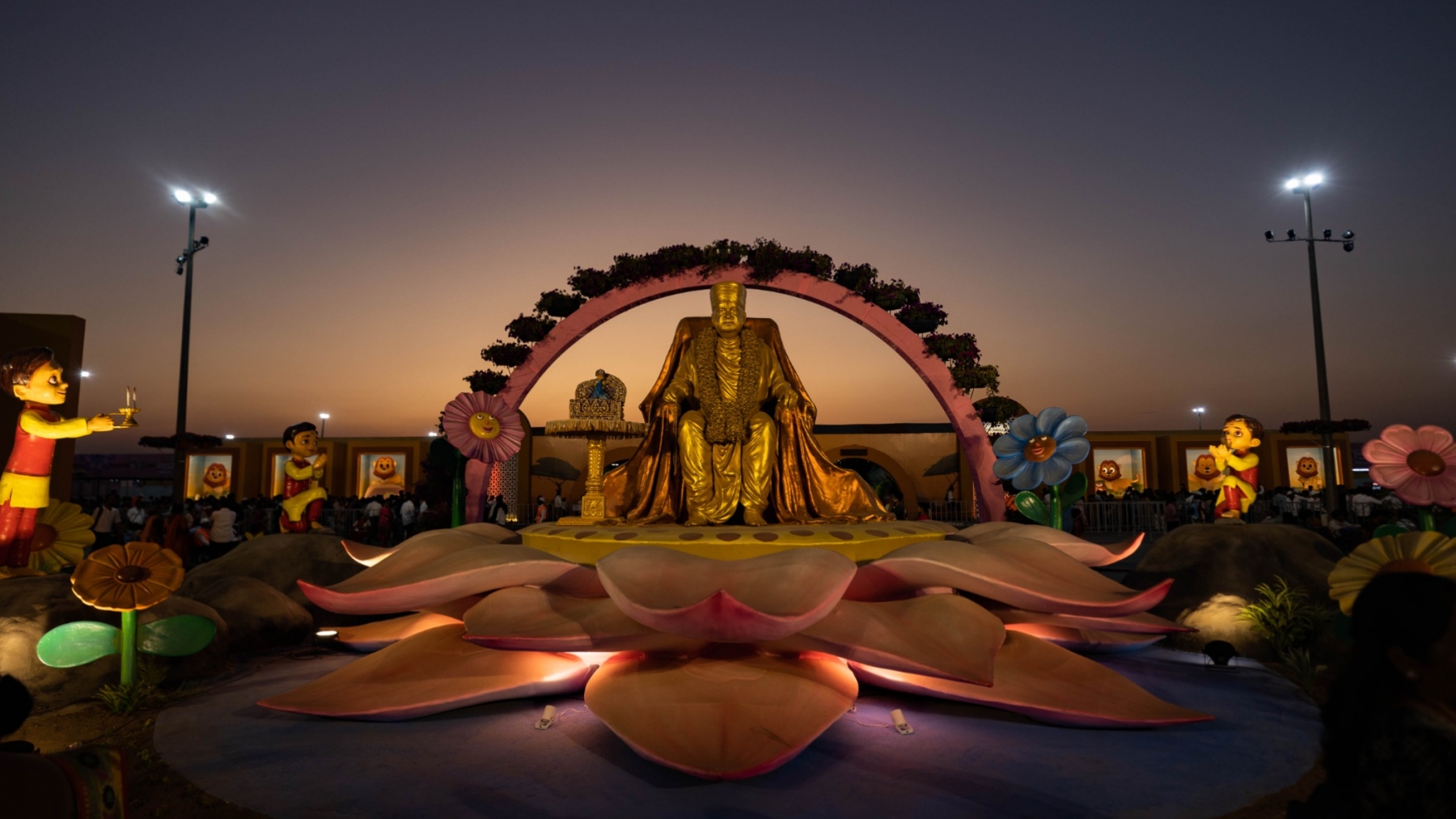 Celebrating De-Addiction day : Pramukh Swami Maharaj Nagar