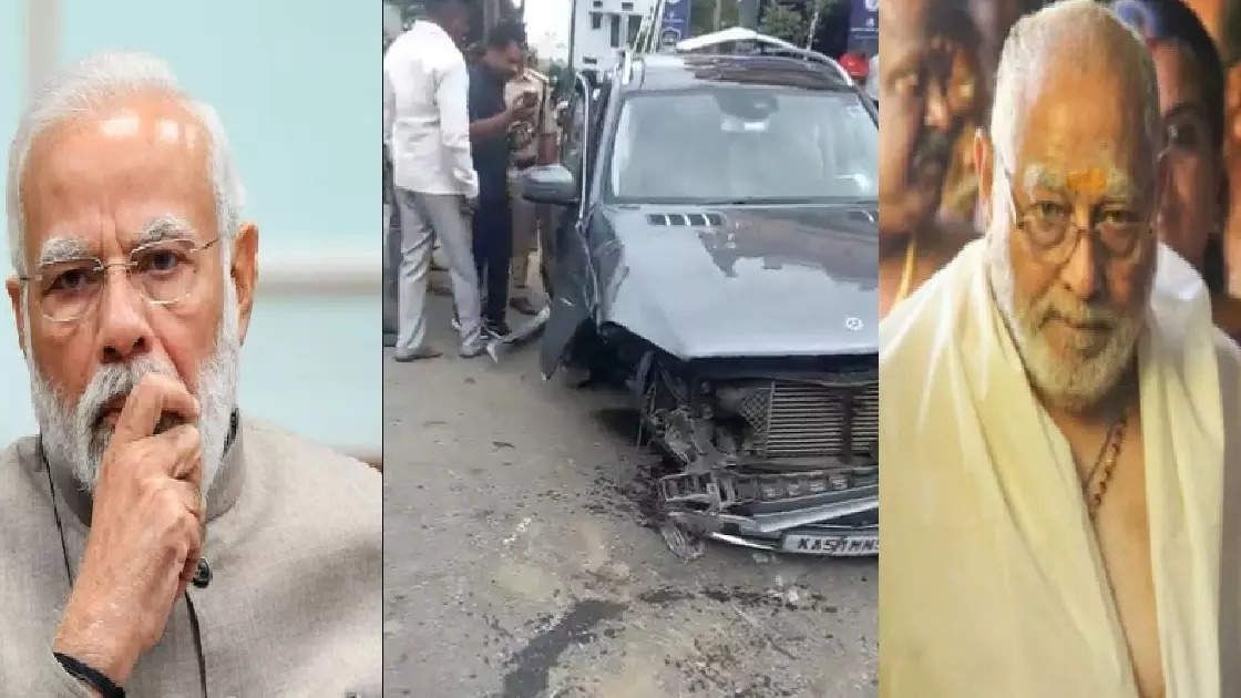Modis family met with accident : Brother hospitalized.