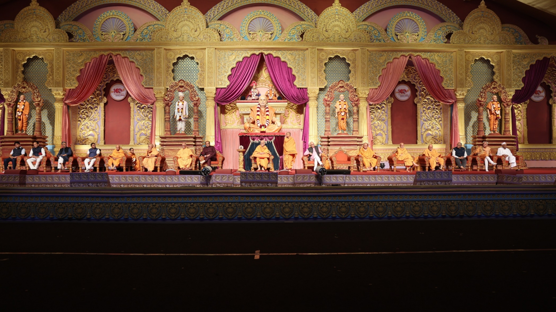 Celebrating Seva Day : pramukh Swami Maharaj nagar