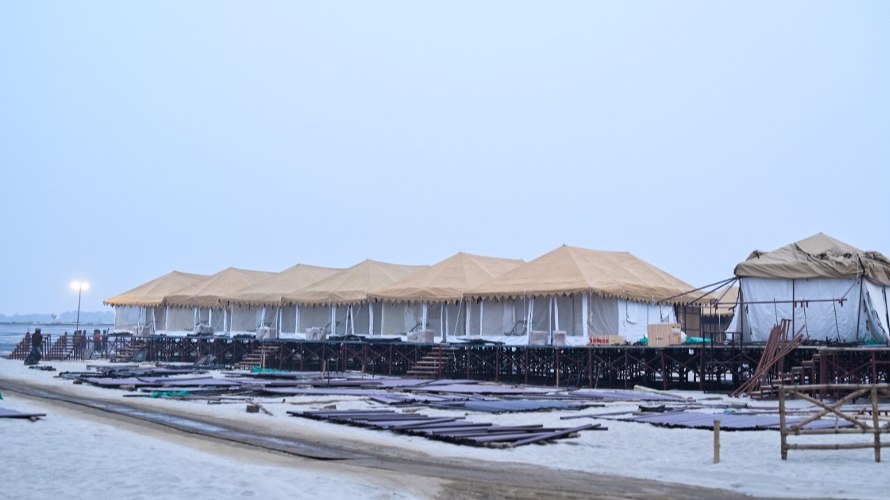 Varanasi soon to be Tent City : Will be Countrys new Tourism hub