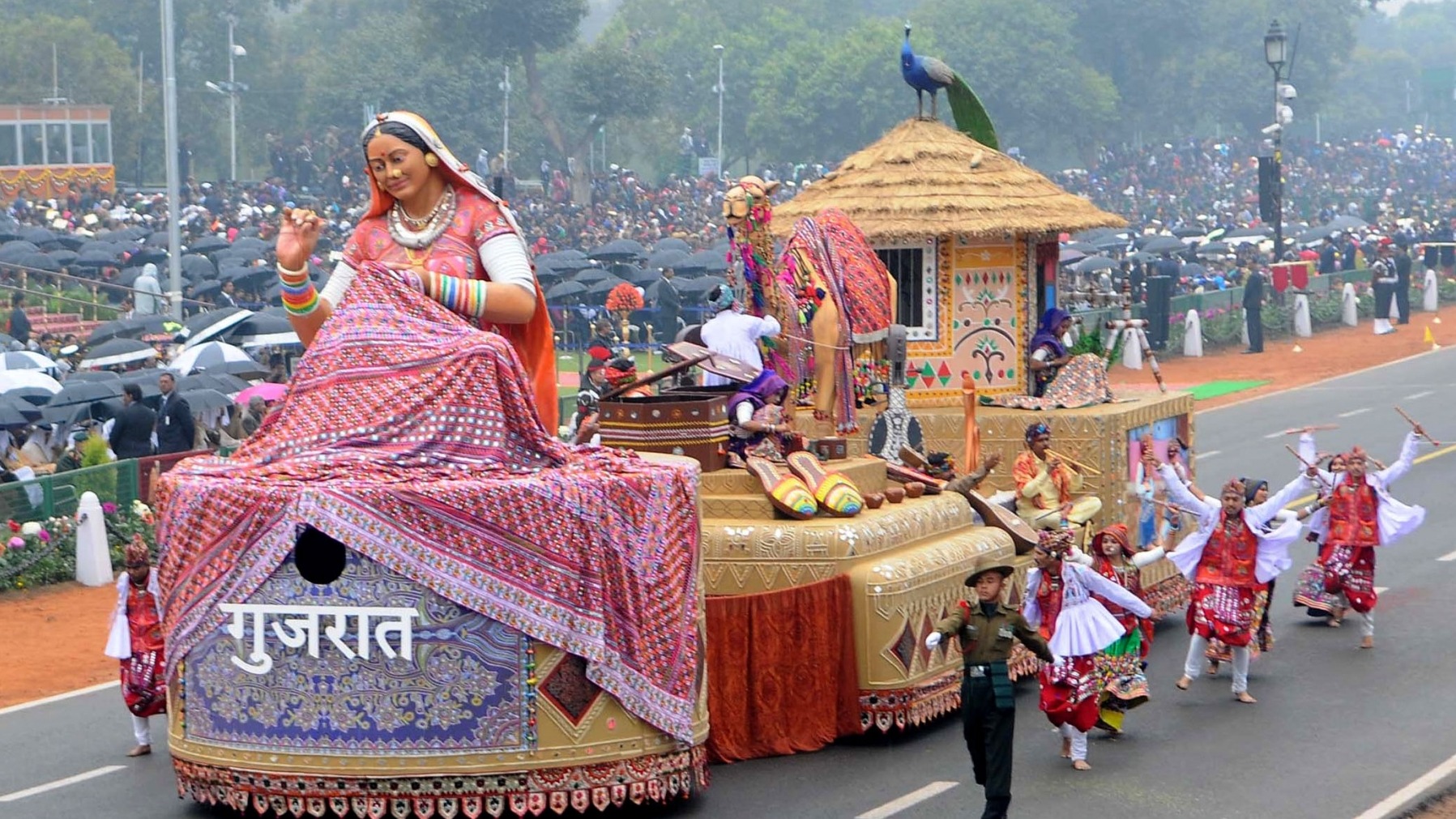 Vote for Tableaue of Gujarat in Republic day parade