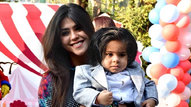 Ekta Kapoor Son Ravies 4th BDay Party Pictures...