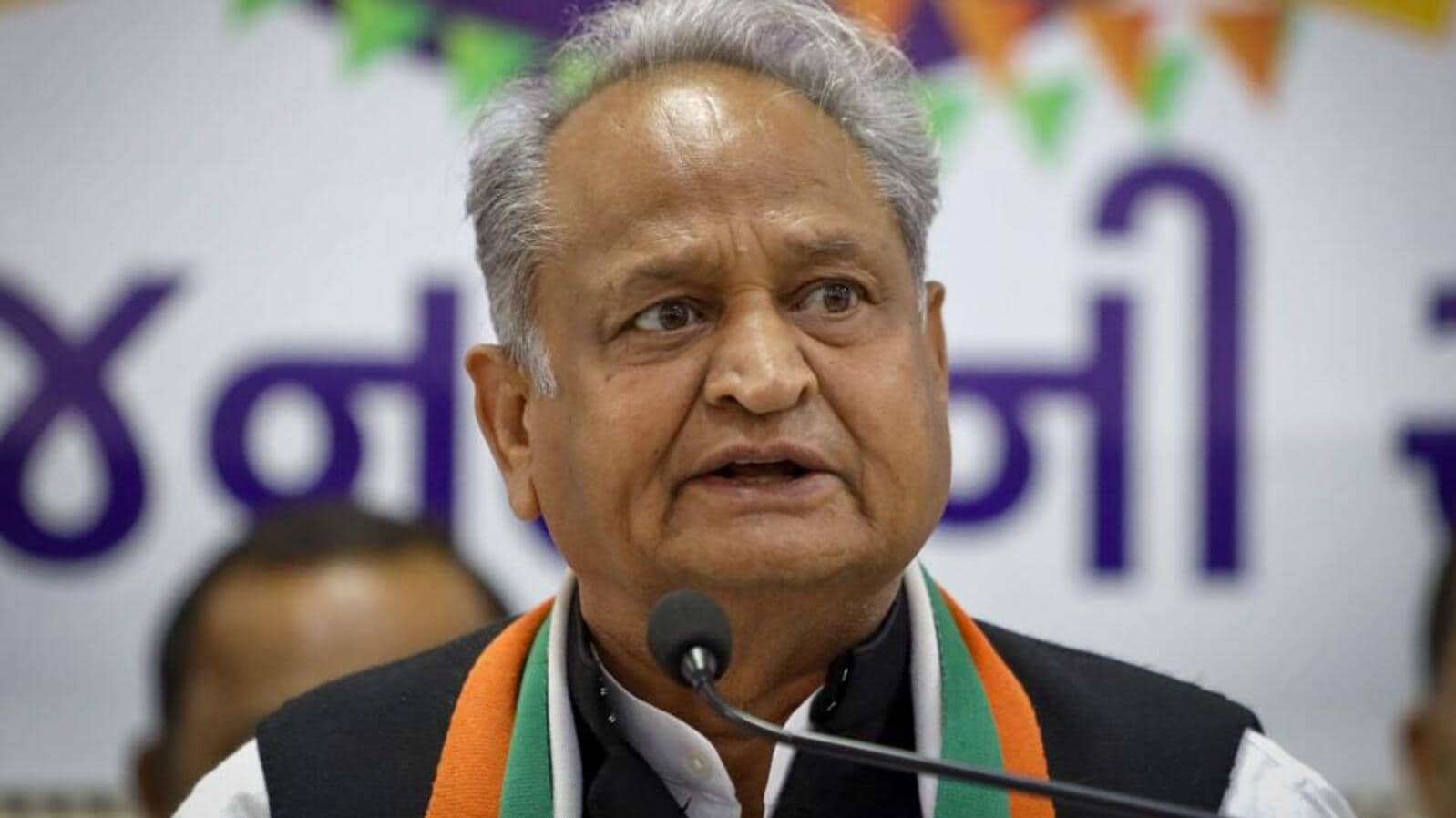 CM Ashok Gehlot announces inflation relief package of Rs 19,000 crore