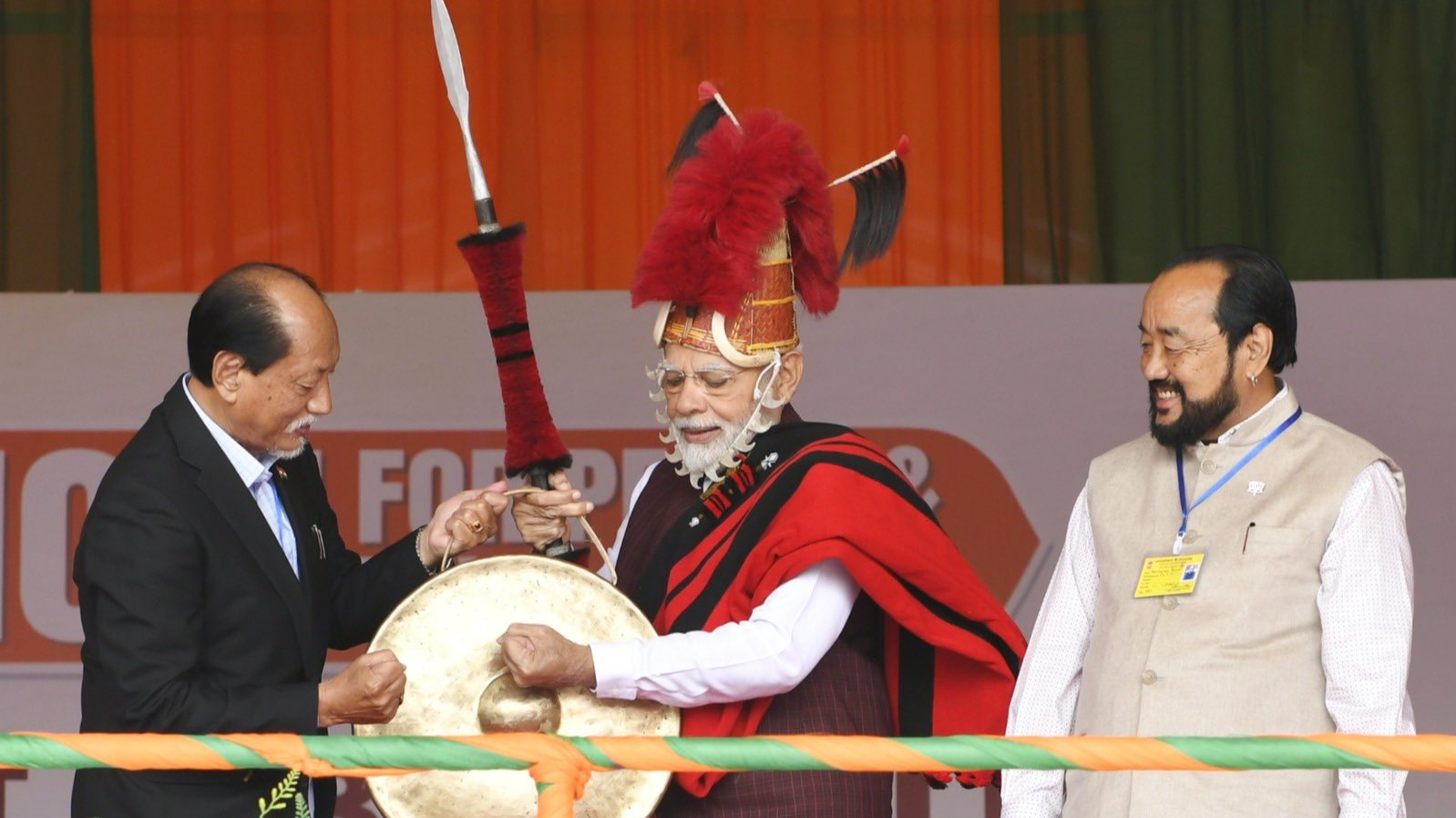 PM Said Congress saw NorthEast as an ATM, will bring permanent Peace