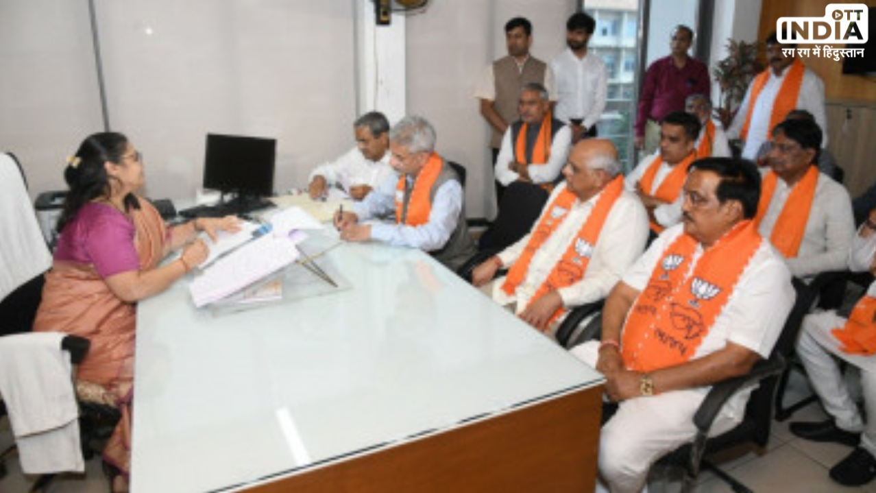 Jaishankar submits his nomination papers for the Rajya Sabha