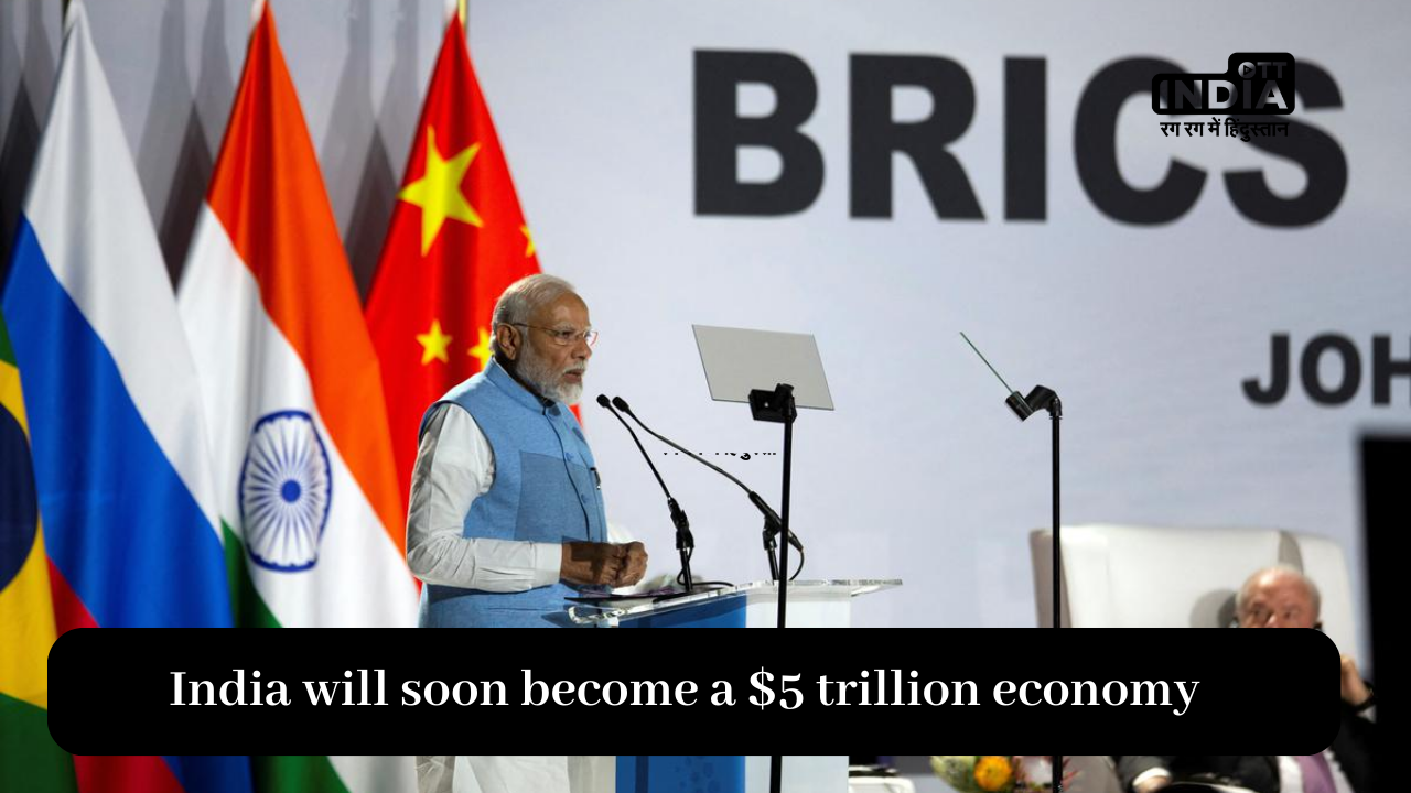 BRICS Summit 2023: PM Modi prediction on Indian Economy to reach the 5 trillion Mark