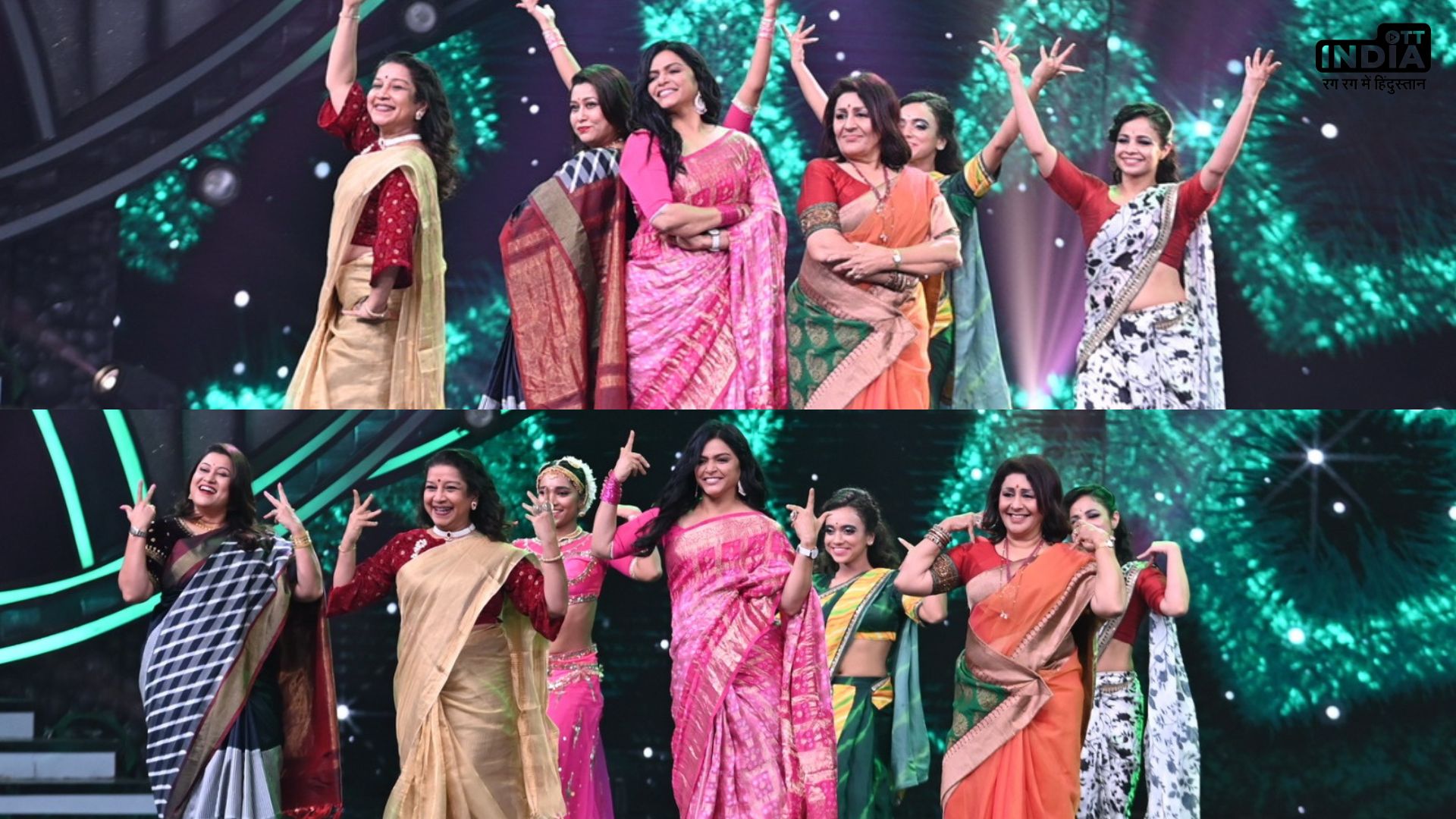 Baipan Bhari Deva cast celebrate the vibrant Spirit of Mangalagaur on the stage of Indias Best Dancer 3!
