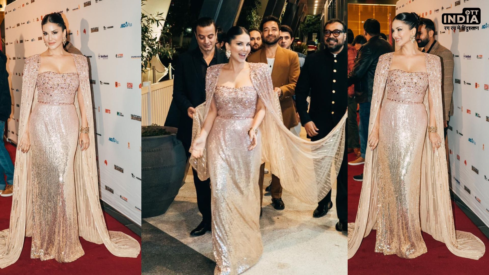 Sunny Leone’s proud stroll on the IFF Melbourne Carpet as Kennedy closes the festival with a Thunderous Applause