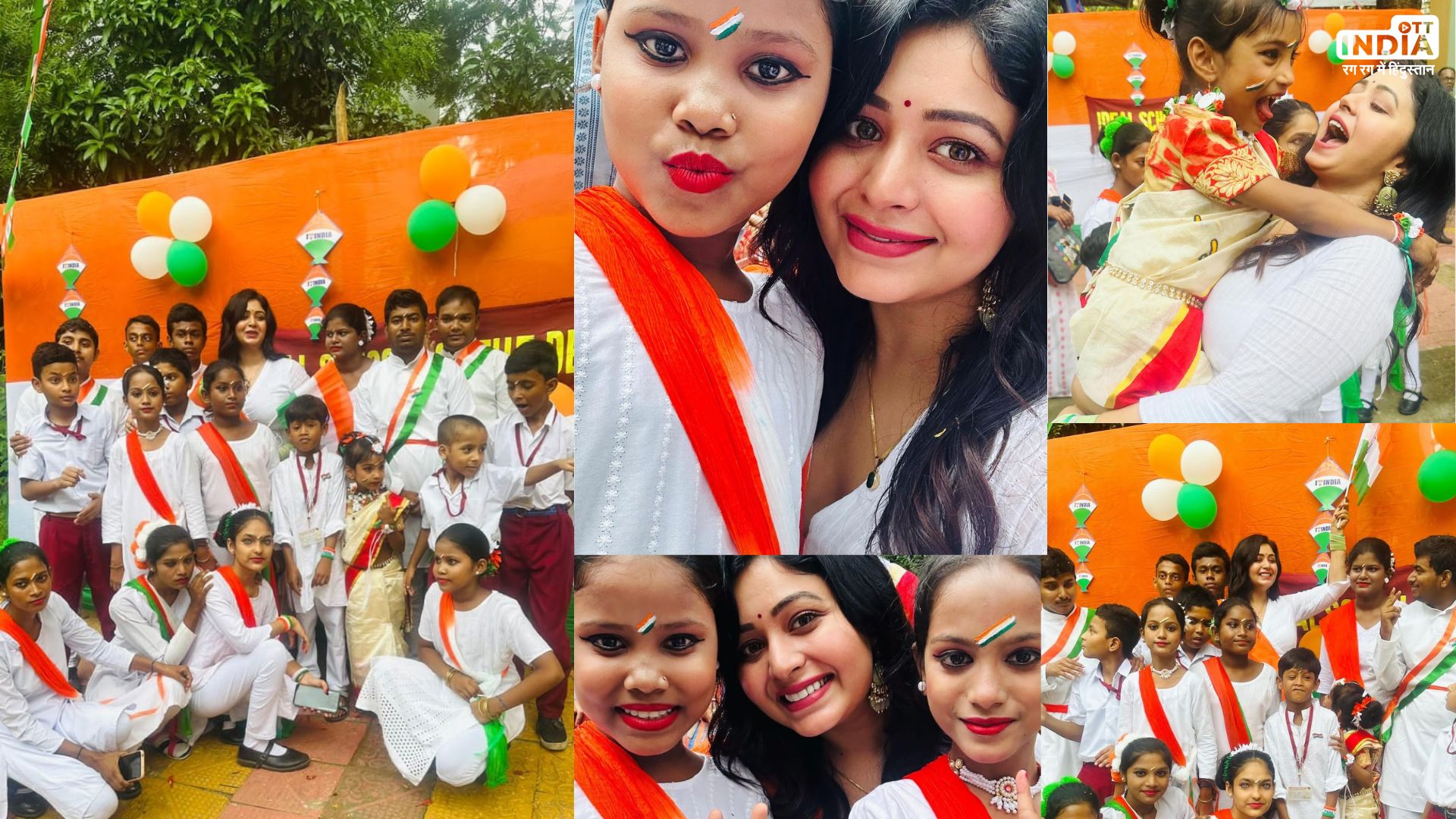 Ritabhari Chakrabortys Heartwarming Independence Day Tradition: Celebrating with her Ideal School of Deaf