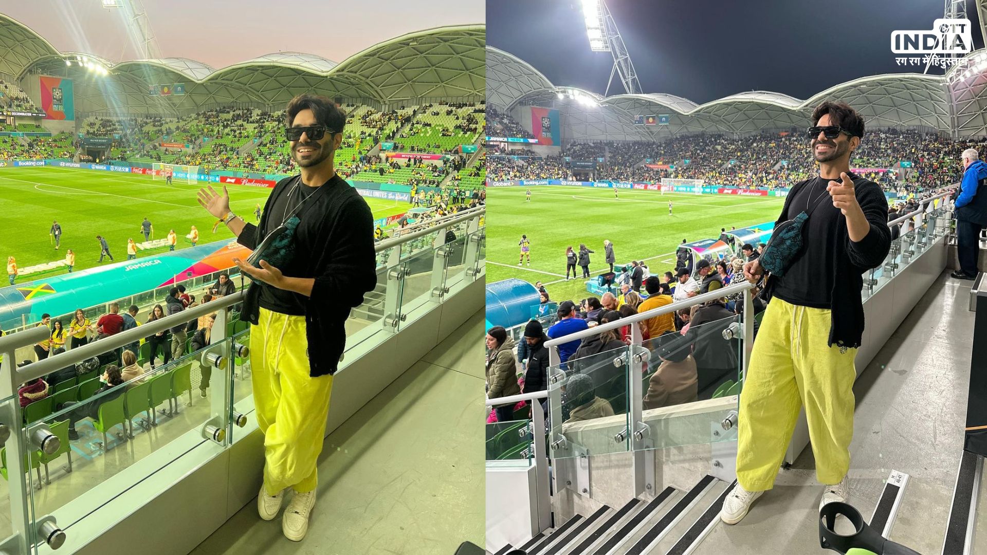 Aparshakti Khurana Witnesses History At The FIFA Womens World Cup In Australia