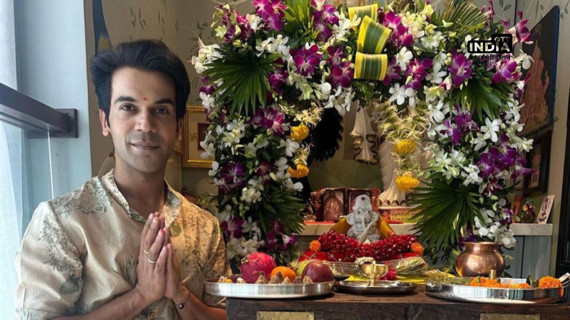 Rajkummar Raos eco-conscious Ganpati celebration