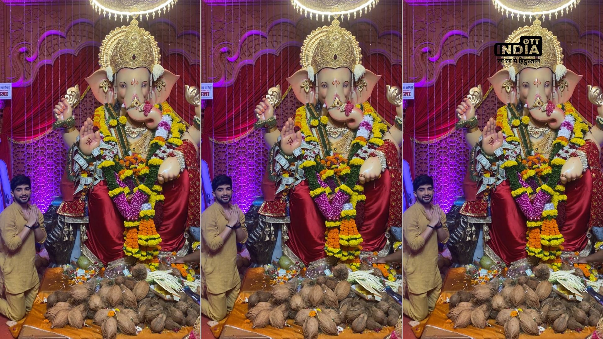 Nikhil Bhambri visits Andhericha Raja: A Divine Encounter