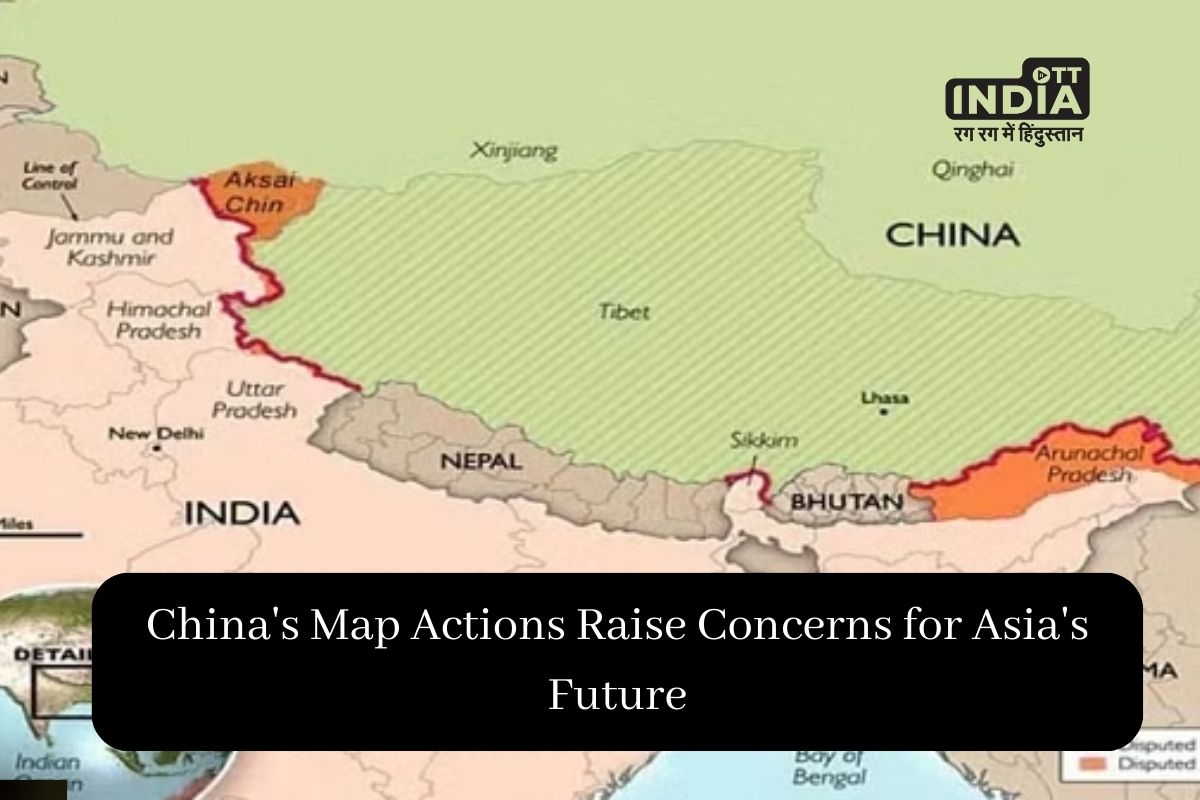 Updated Chinese Map Reflects Xis Influence in Asia
