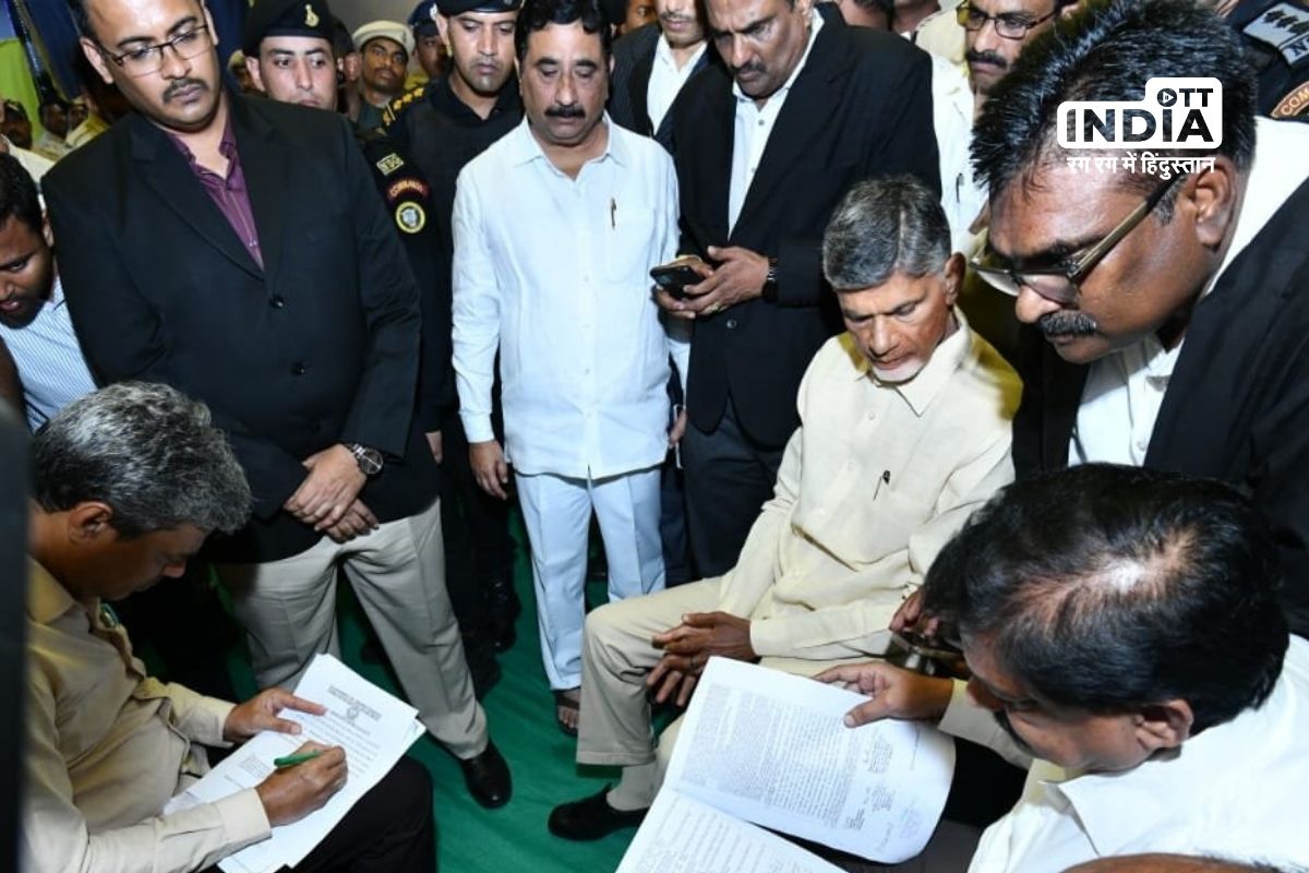 TDP stage protest after the arrest of former CM Naidu