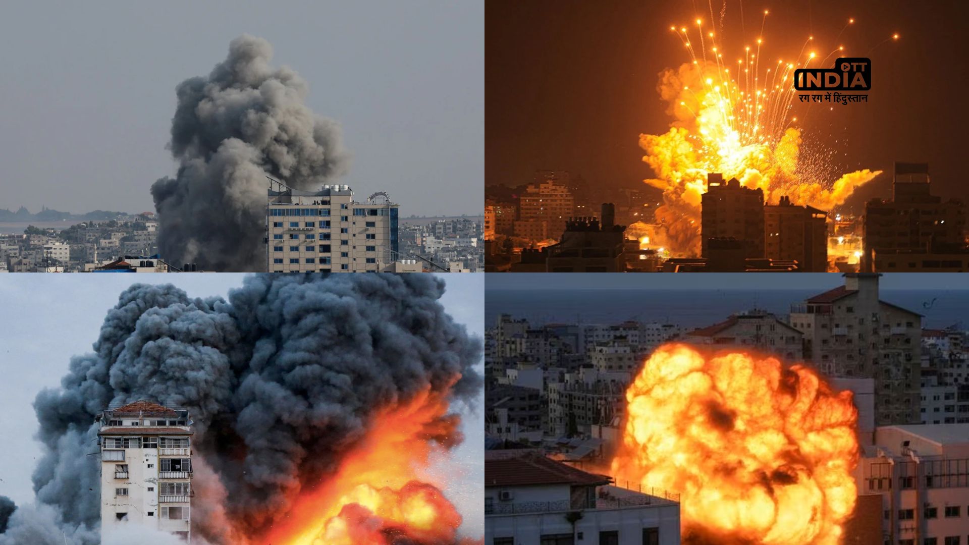 Israel-Palestine conflict: Casualties surpass 1,000 in most severe offensive against Israel since 1973