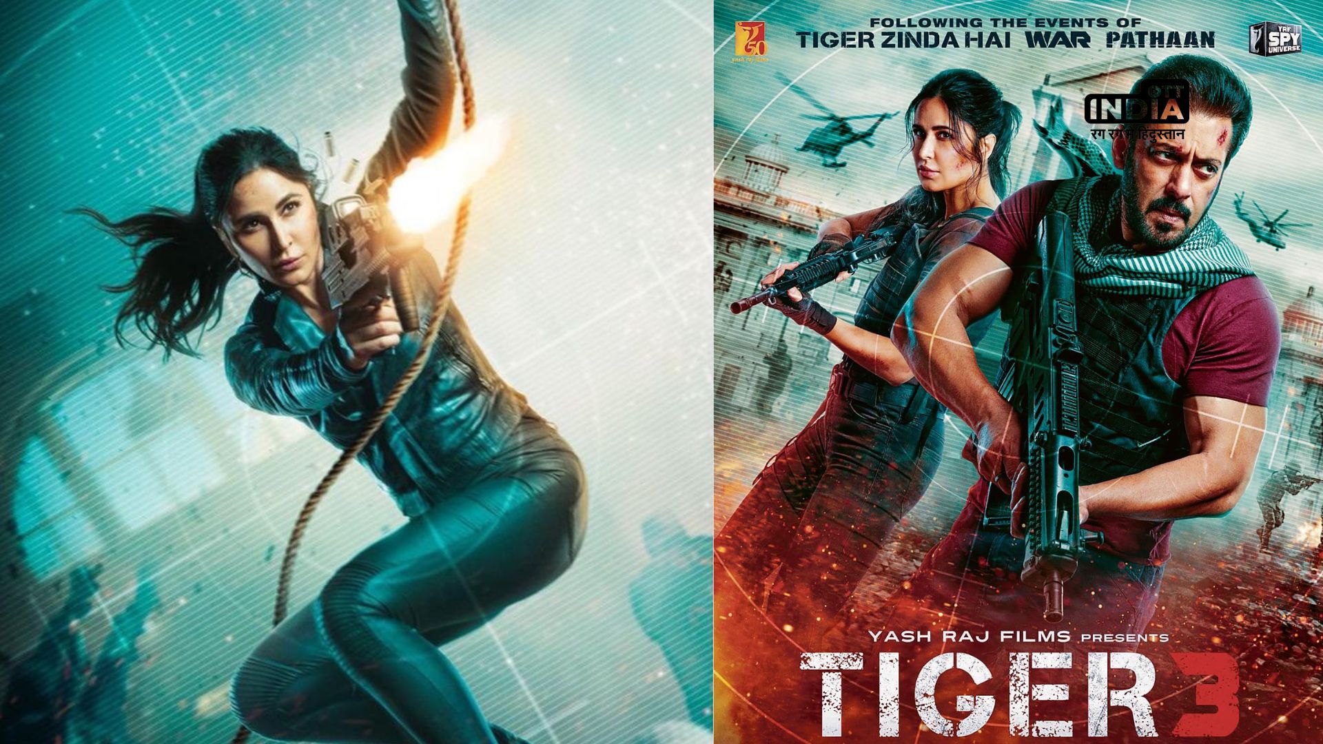 Katrina Kaifs Tiger 3 poster hints at an exciting cinematic adventure!