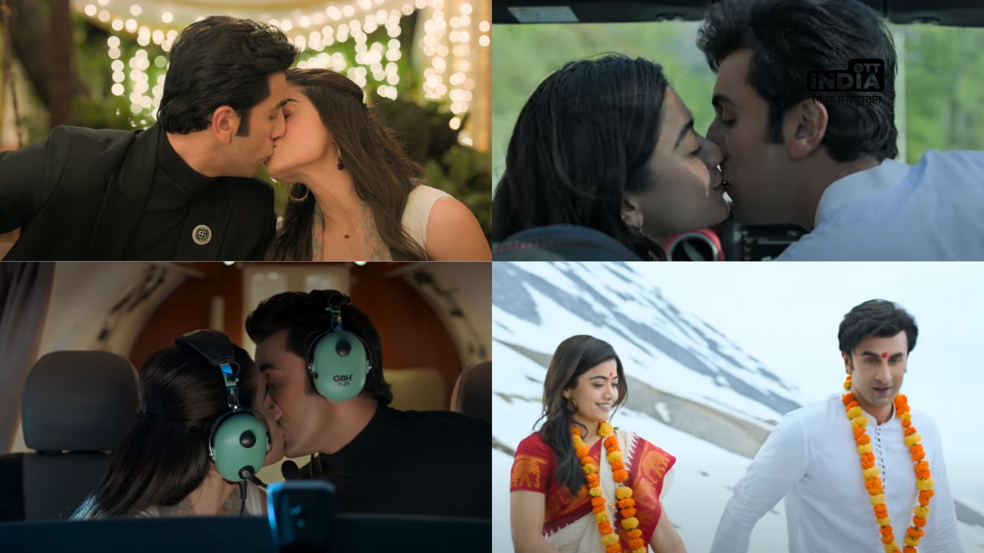 Animal song ‘Hua Main’: Ranbir Kapoor-Rashmika Mandanna set the screen ablaze with steamy kisses