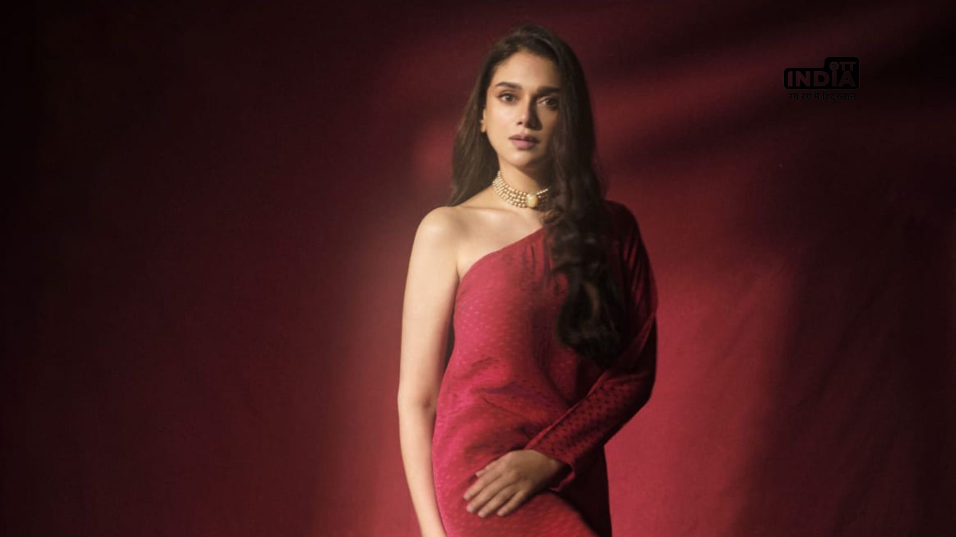 Aditi Rao Hydari captivates hearts in a red one-shoulder outfit