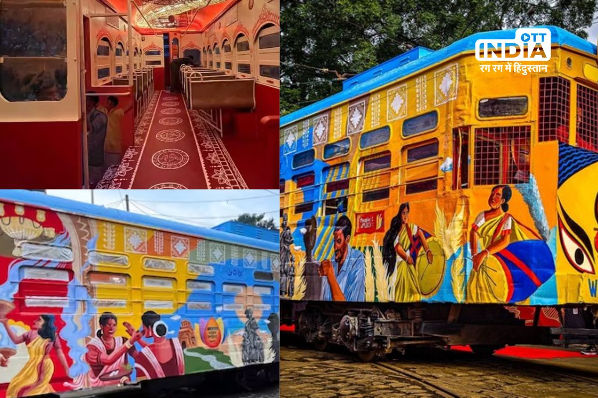 Kolkata Tram Get Festive Makeover for 150th Anniversary Celebrations