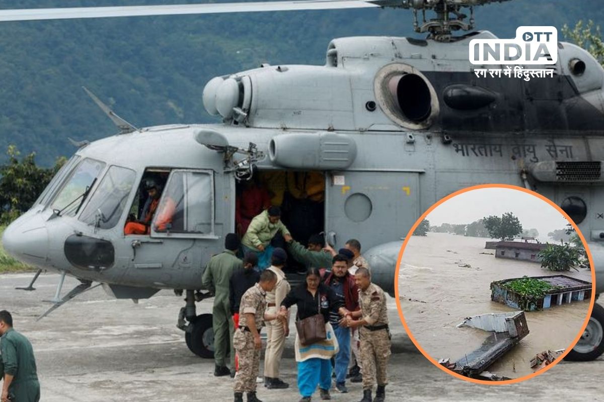Sikkim Floods: Indian Air Force on mission to rescue people