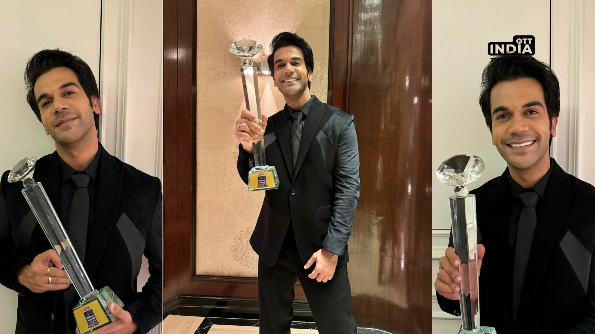 Rajkummar Rao wins the OTT Performer of the Year Award
