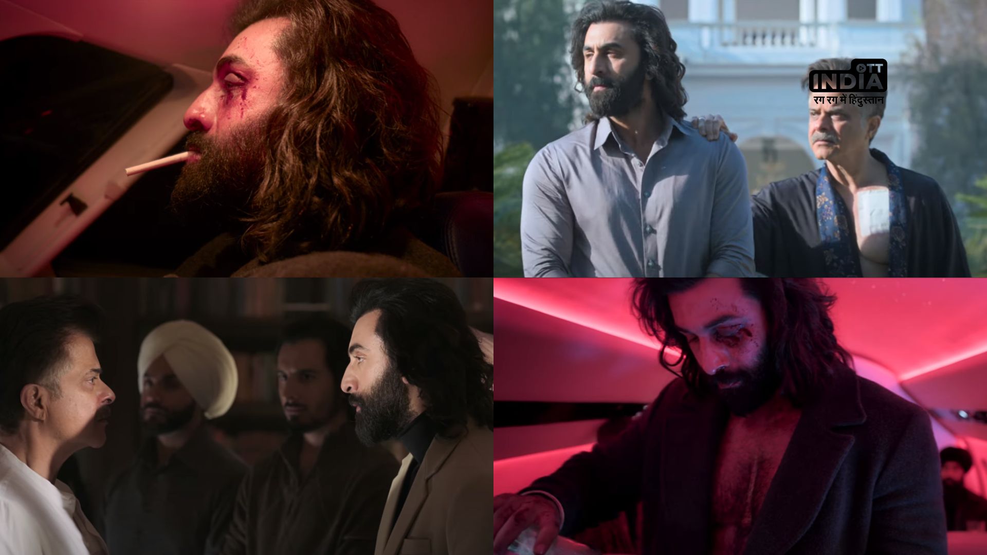 Ranbir Kapoor unleashes Intense vibes in New Animal Song, fans spooked by bruised eyes and chest scar