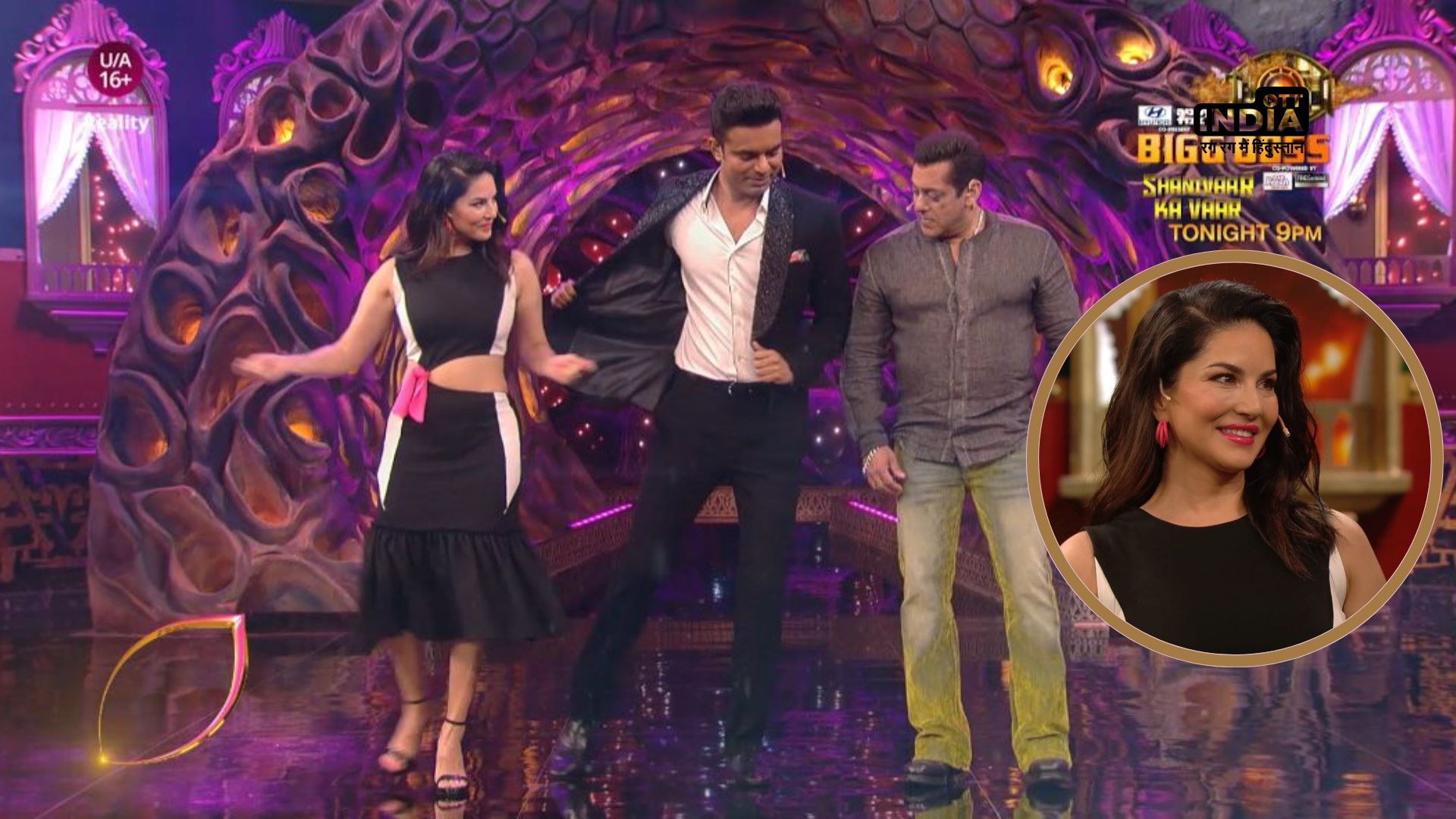 Sunny Leone promotes her latest song ‘Third Party’ on Bigg Boss 17s Weekend Ka Vaar