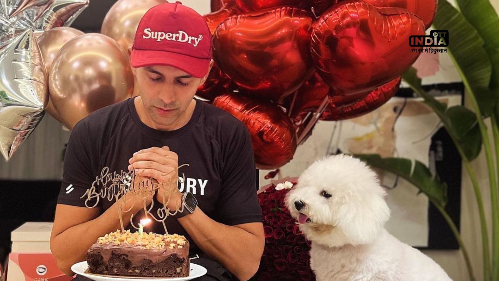 Kartik Aaryan celebrates Birthday with beloved Pet Katori in adorable picture