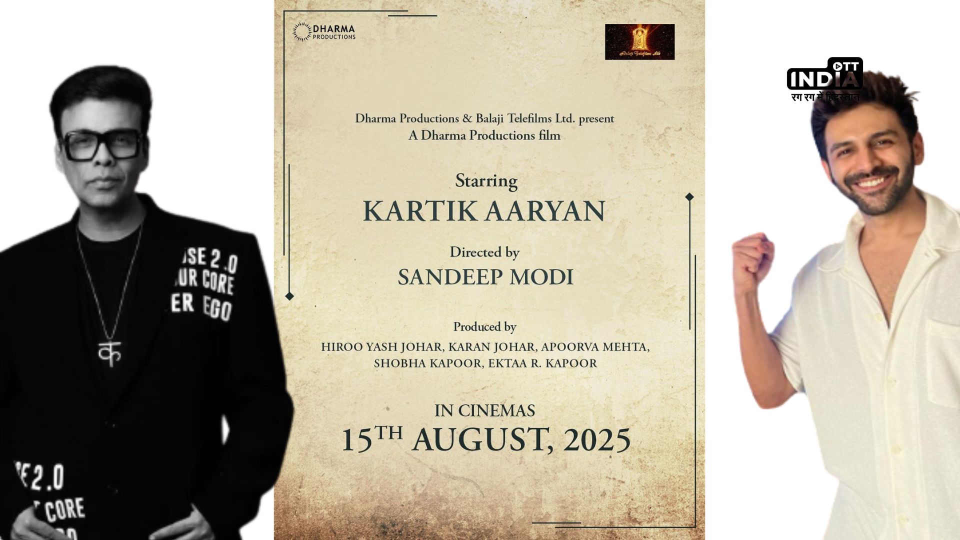 Kartik Aaryan and Karan Johar set for new film collaboration post Dostana 2 downfall