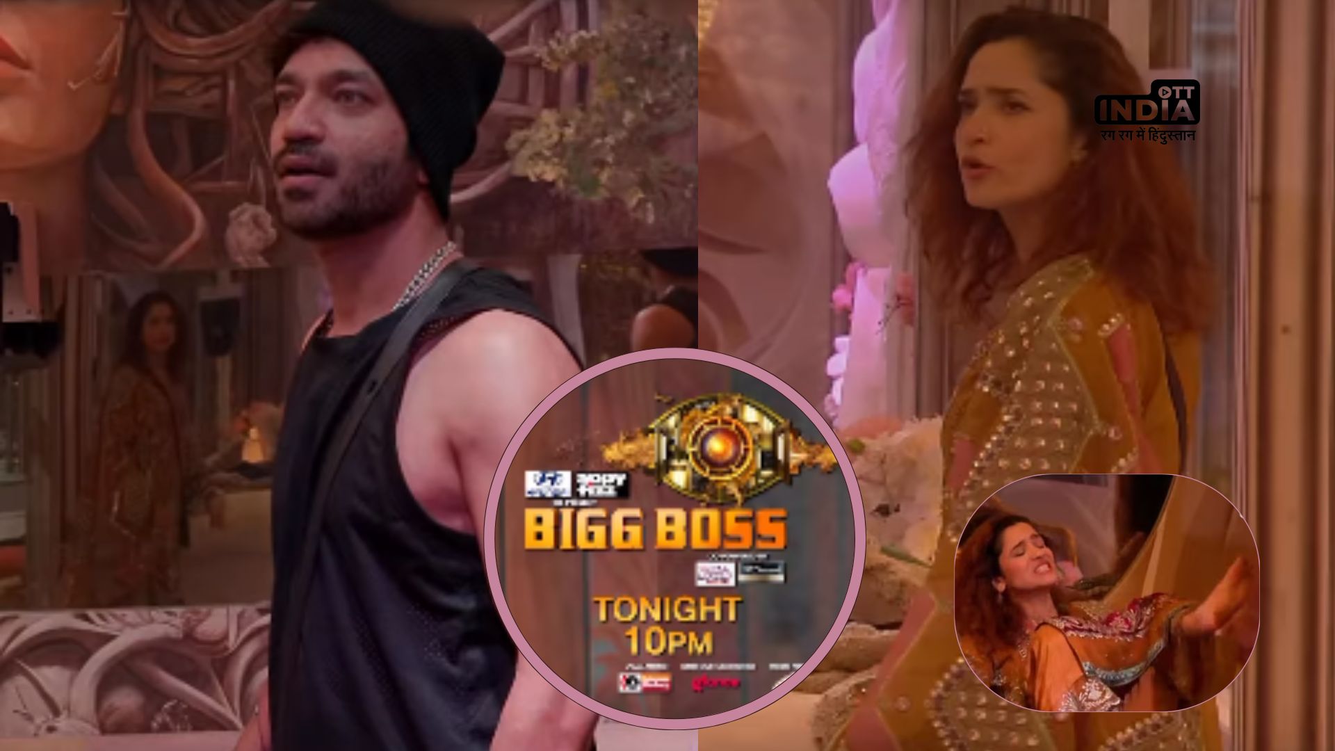 Bigg Boss 17: Ankita Lokhande kicks hubby Vicky Jain after ugly fight; WATCH