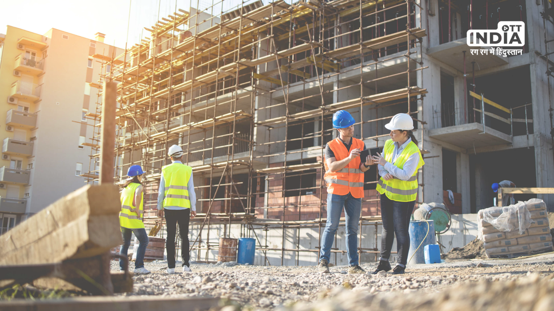 Construction activities are prohibited in Delhi due to the extreme pollution there