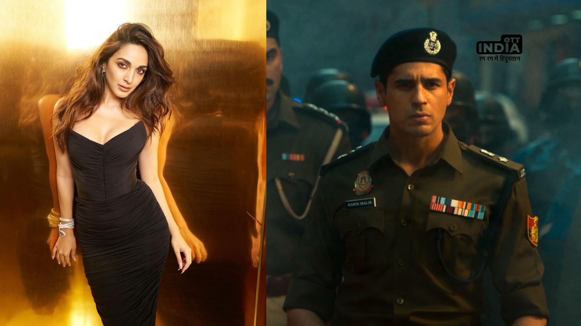 Kiara Advani cheers for Sidharth Malhotra in the Intriguing Indian Police Force Teaser