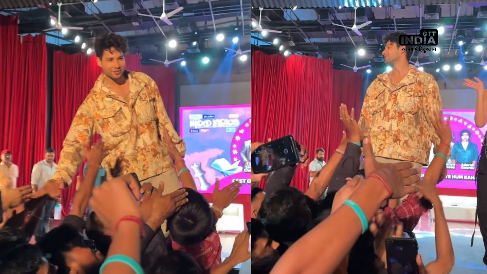 Siddhant Chaturvedi gets Immense fan Love at Kho Gaye Hum Kahan promotions