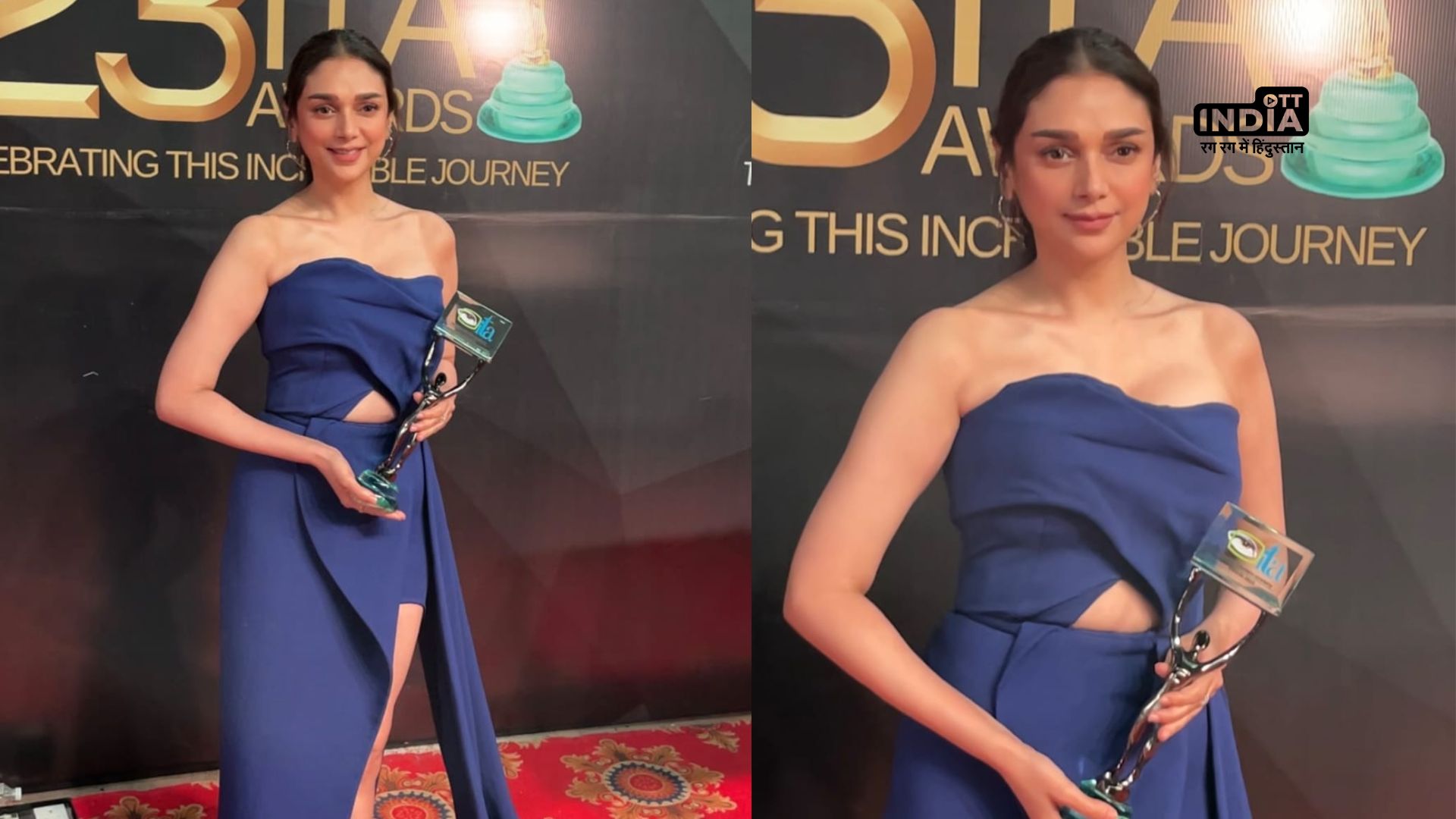 Aditi Rao Hydari wins popular actress-web series for Jubilee and Taj!