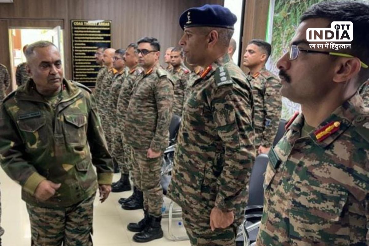 Army Chief Manoj Pande visits Poonch as counter terrorism operation underway in Poonch and Rajouri