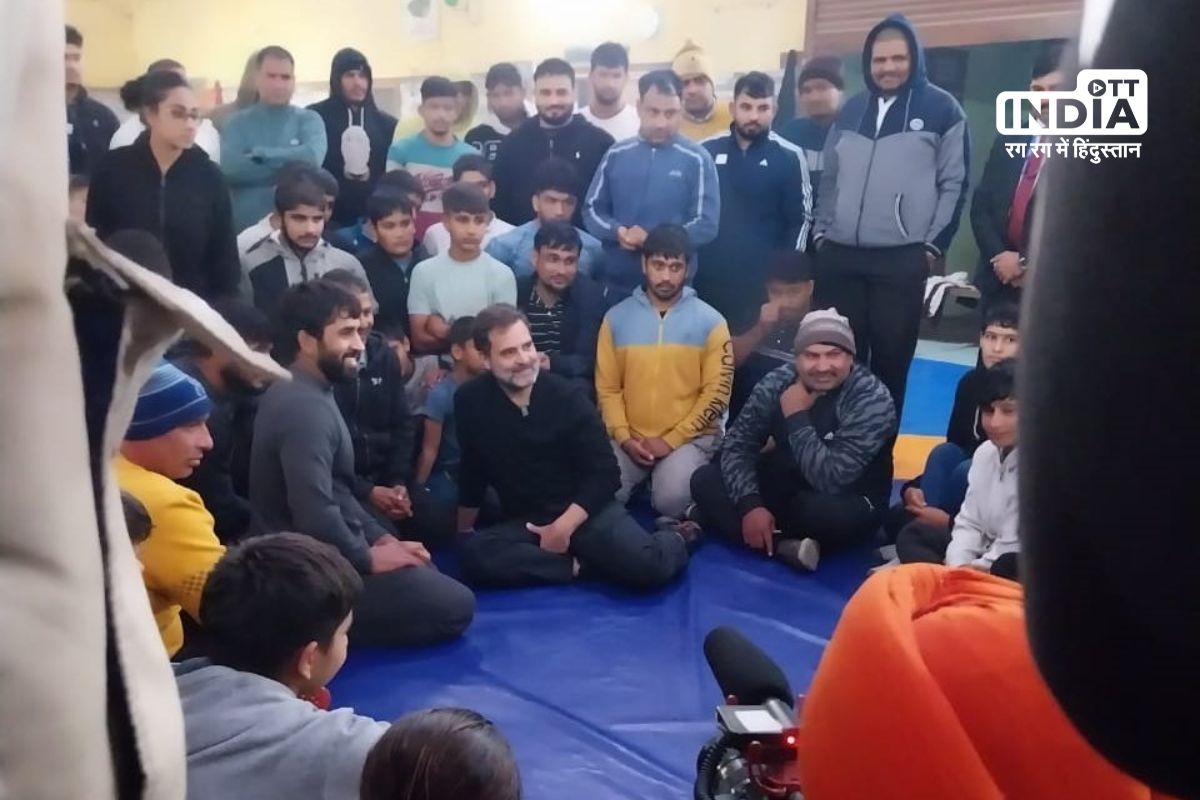 Rahul Gandhis Visit to Haryanas Jhajjar Akhara Spotlights Wrestling Controversy