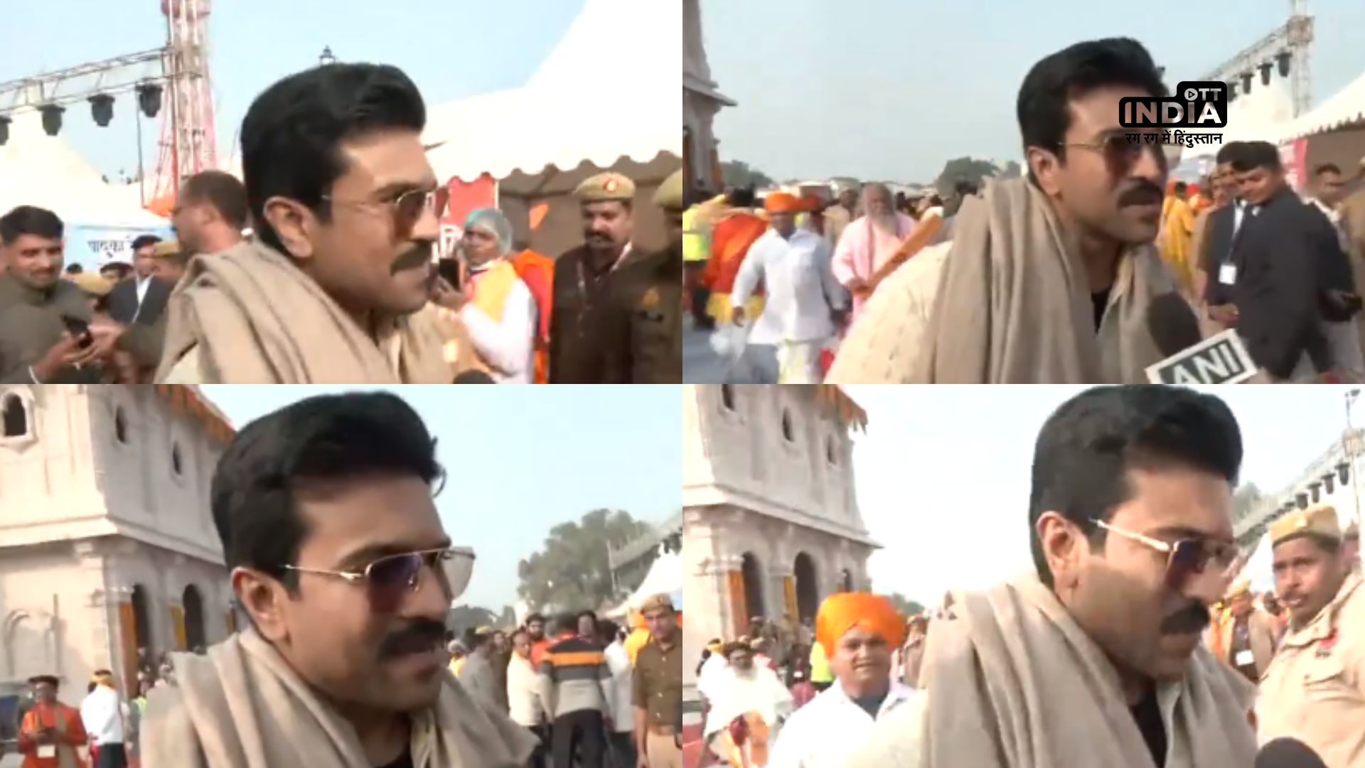 Ram Charan shares joy at witnessing Ram Lallas Pran Prathishta in Ayodhya