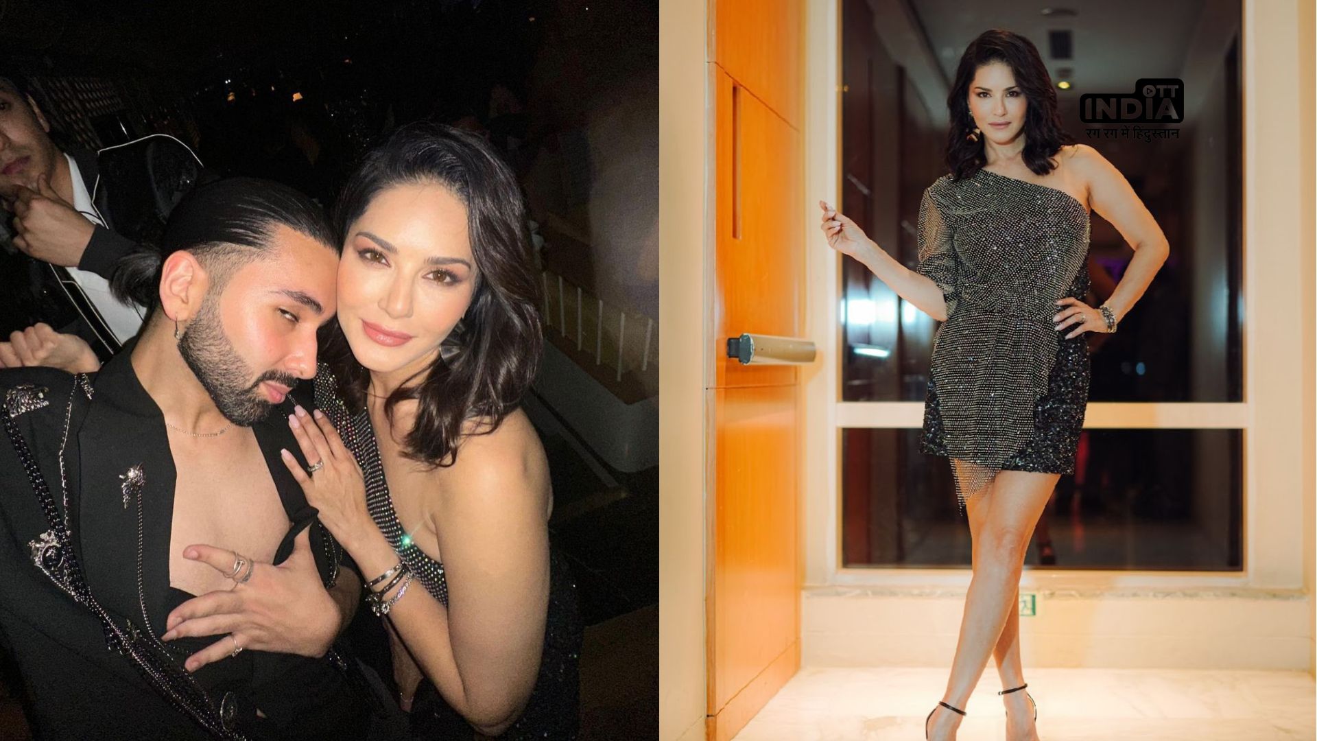 Sunny Leone and Orry shine bright at Nandita Mahtanis Post-Show Celebration!