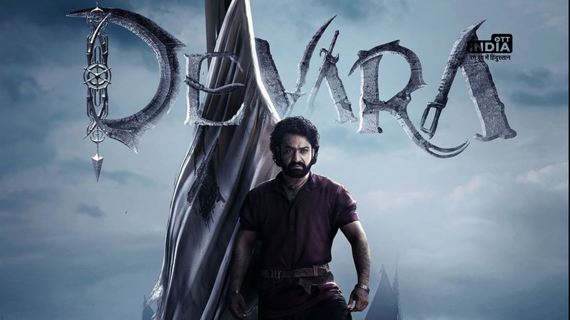 NTR Jr unveils exciting new poster for Devara on New Years Day