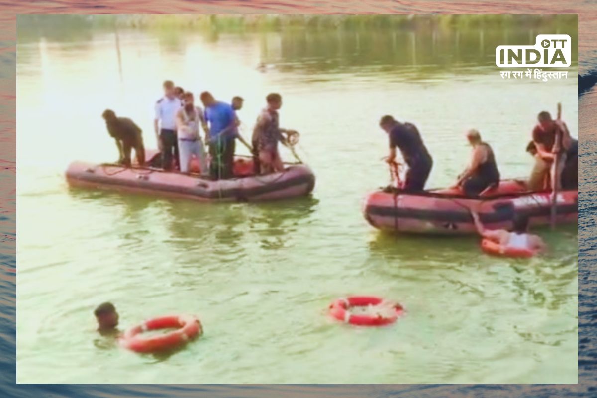 Vadodara: Major tragedy in Harni Lake, Boat full of students sinks, 12 dead