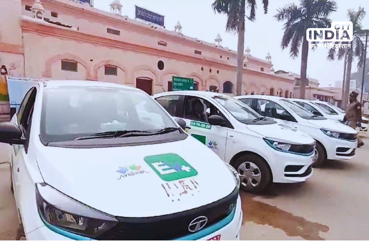 Ram Nagri Ayodhya ready to set example of Green Pilgrimage with Electric Cars
