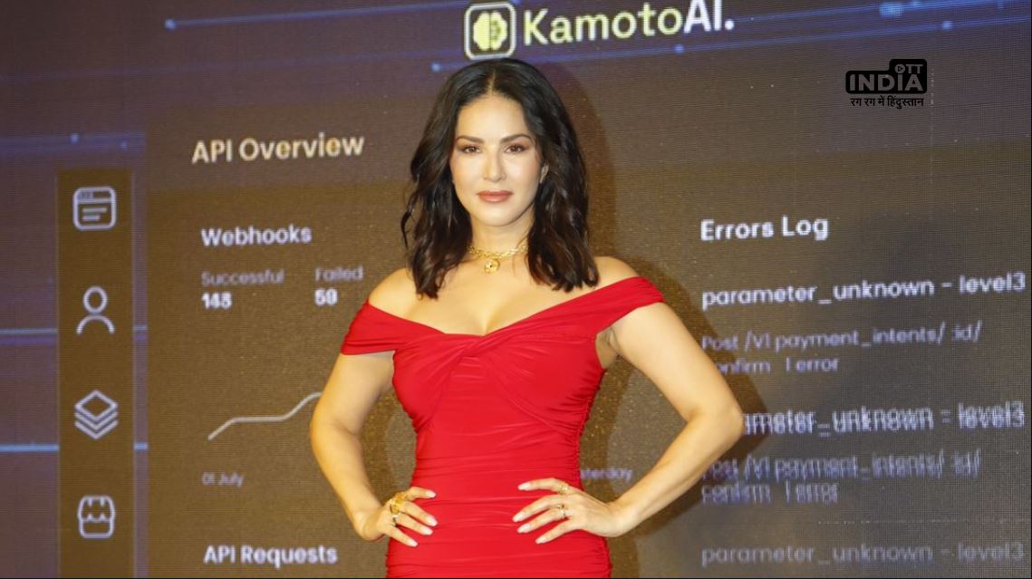 Sunny Leone launches Indias first official AI Clone with Kamoto.AI