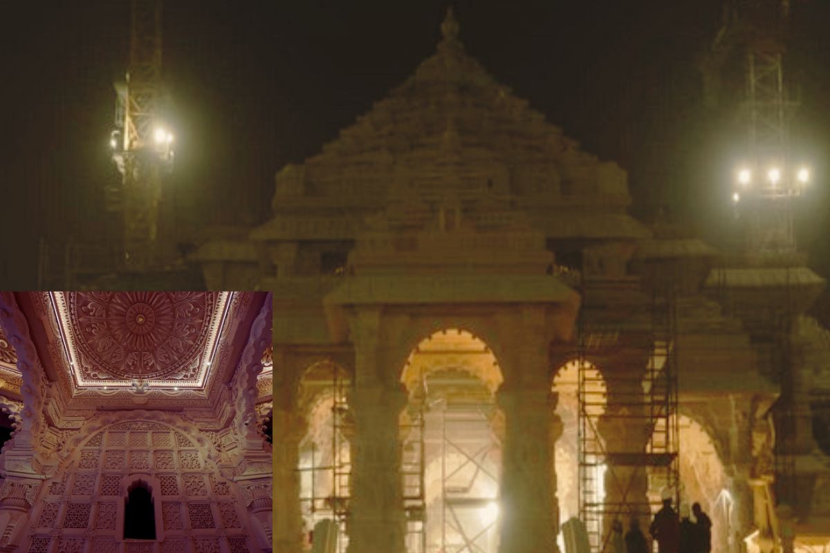 Enchanting photos of illuminated Ram Mandir shared by Ram Janmbhoomi Trust