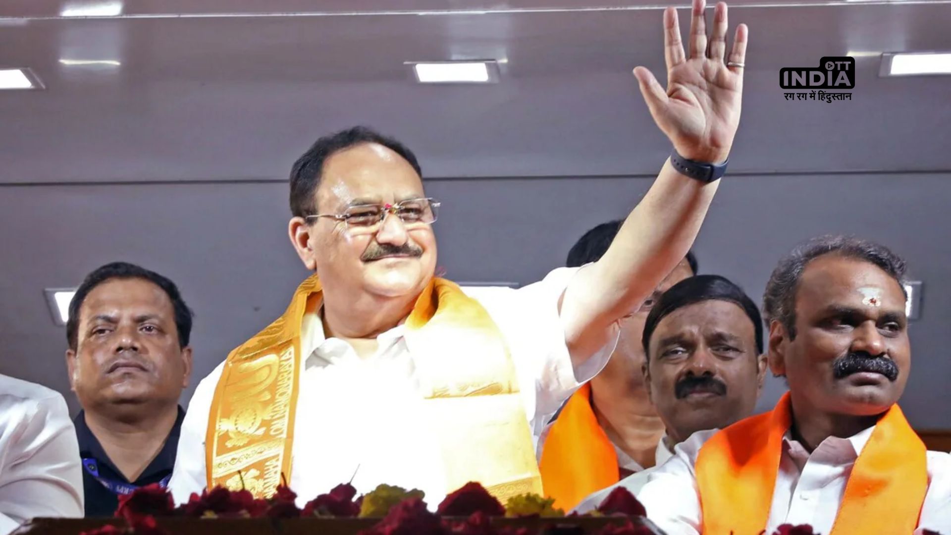 BJP Chief JP Nadda files nomination for Rajya Sabha seat from Gujarat