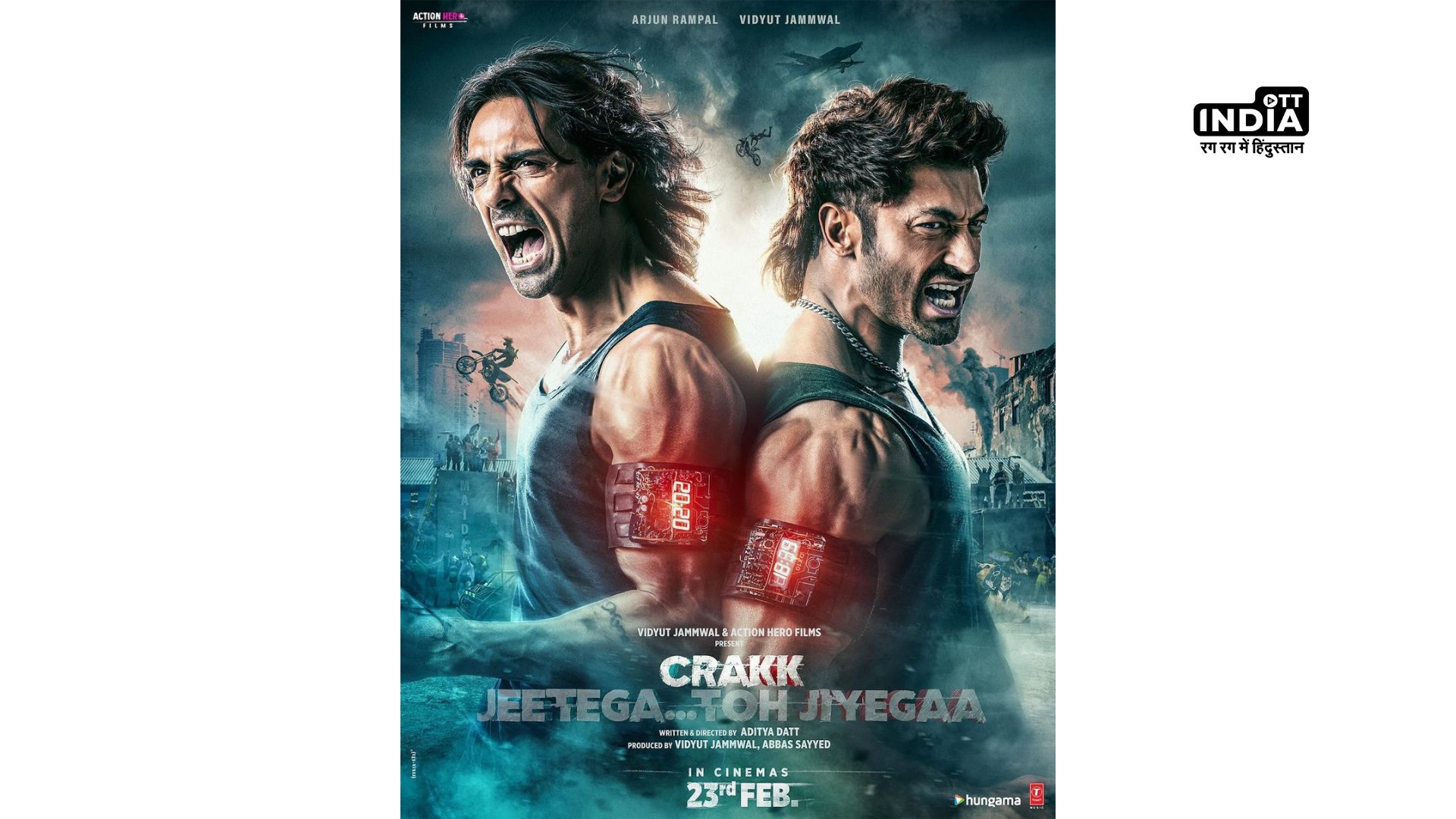 Crakk: Vidyut Jammwal, Arjun Rampal are ready for action, Trailer drops soon!